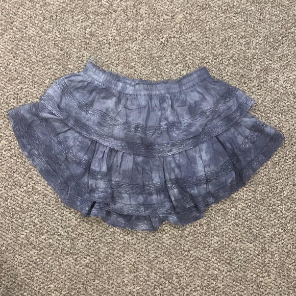 LoveShackFancy Ruffle Mini Skirt - Picture 2 of 8